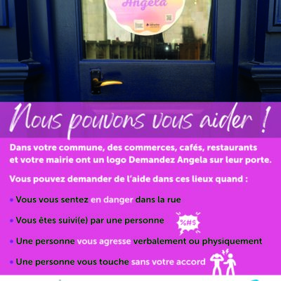 Affiche Saint Denis de Pile demander angela