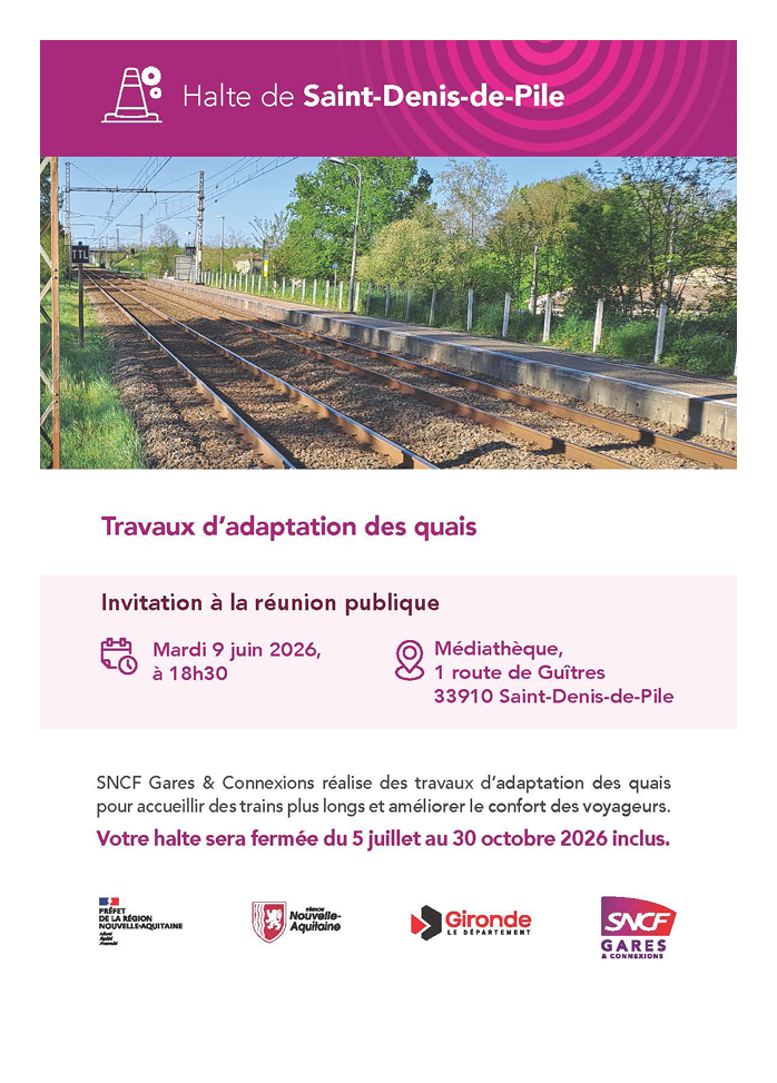 réunion publique halte sncf SDDP
