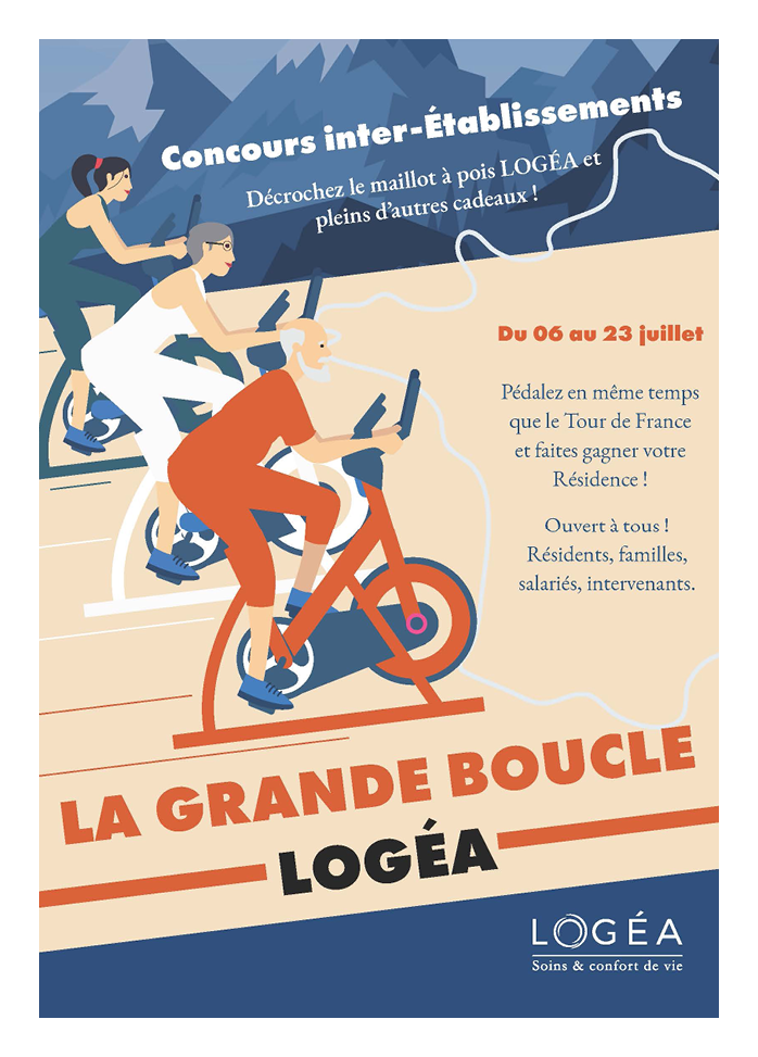 Affiche la grande boucle Logéa