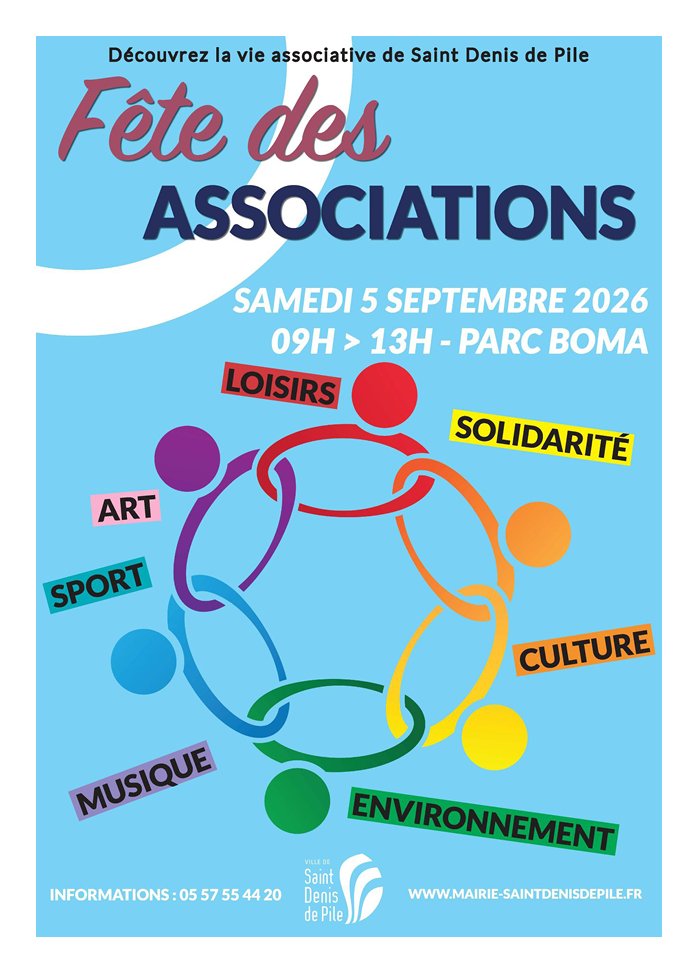 Affiche Fête des association septembre 2026